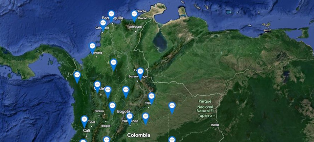 Explorar los paisajes biodiversos de Colombia, en vehículos eléctricos, sí es posible