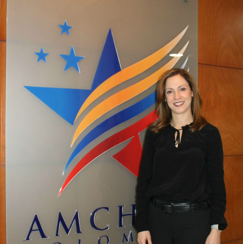 Maria Claudia Lacouture Directora Ejecutiva de AmCham Colombia