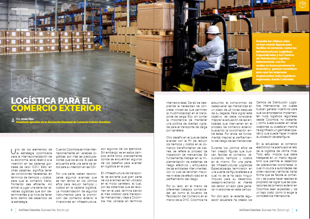 articulo comercio logistica