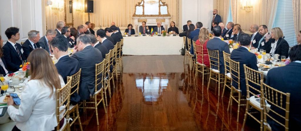 Vicepresidente Restrepo presenta agenda económica de Colombia ante empresarios y actores multilaterales en Nueva York