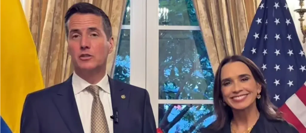 Embajadora Araújo y senador Bernie Moreno abordan nueva agenda entre Colombia y Estados Unidos